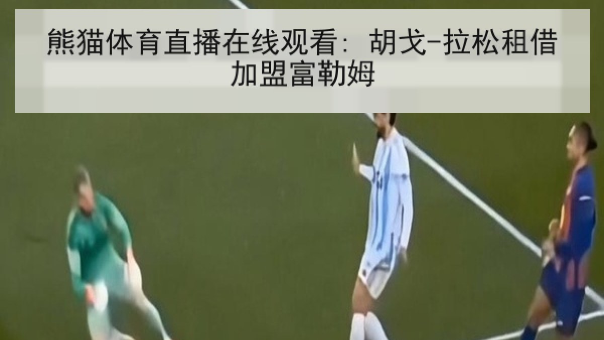 熊猫体育直播在线观看: 胡戈-拉松租借加盟富勒姆