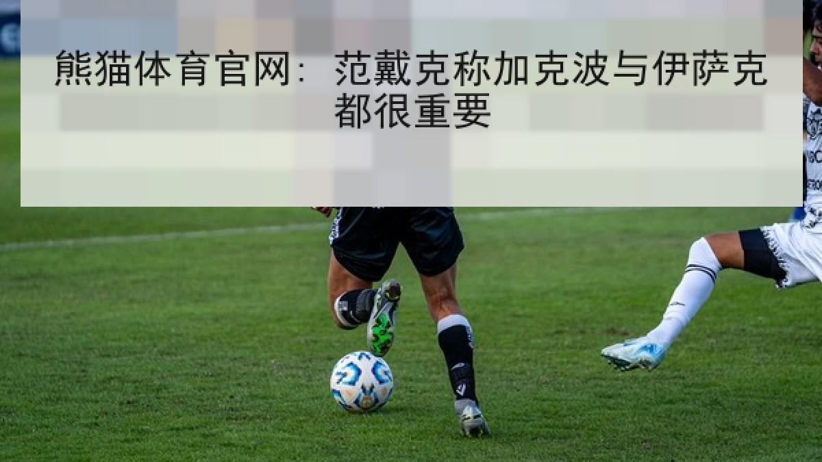 熊猫体育官网: 范戴克称加克波与伊萨克都很重要